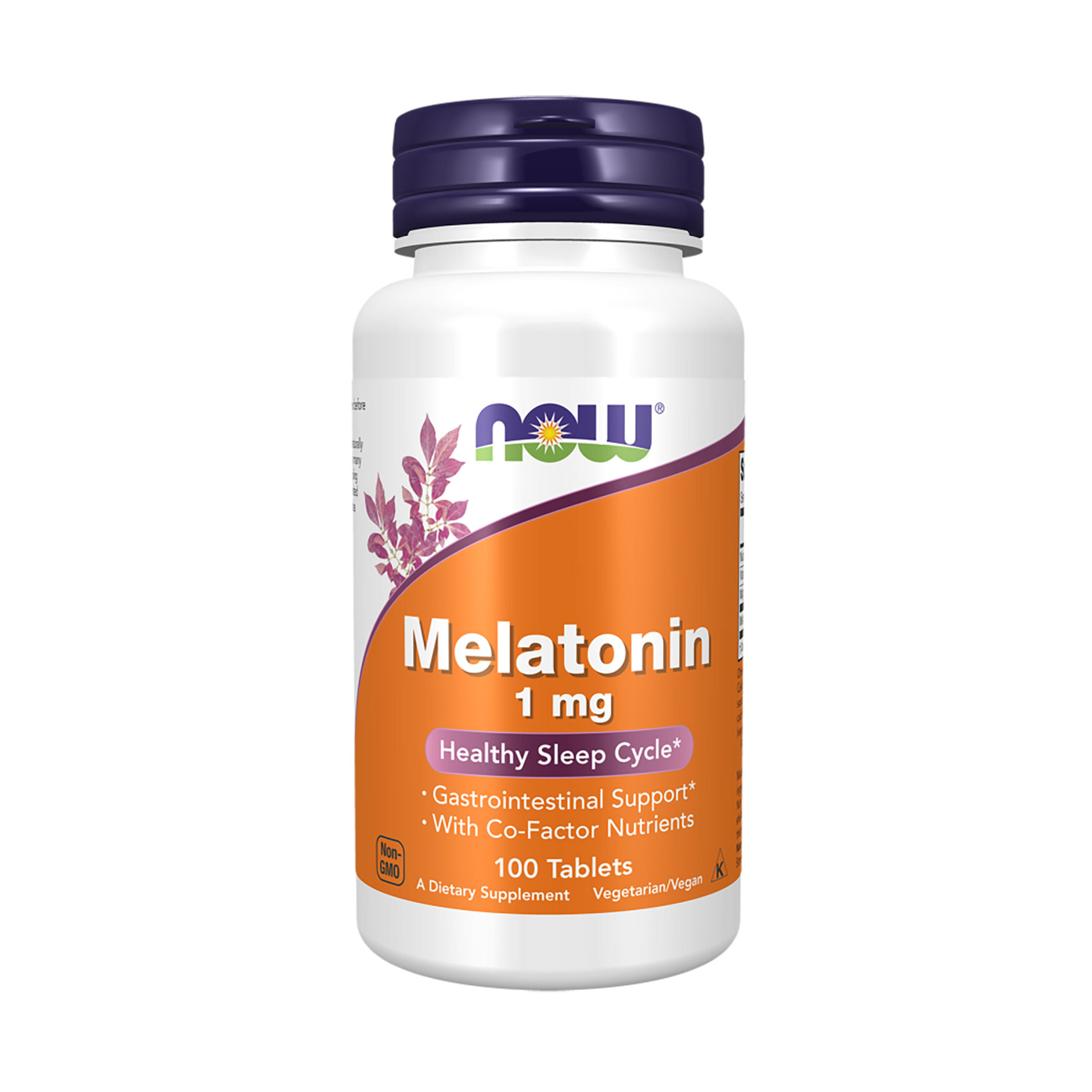 Мелатонін NOW Foods Melatonin 1 мг, 100 таблеток